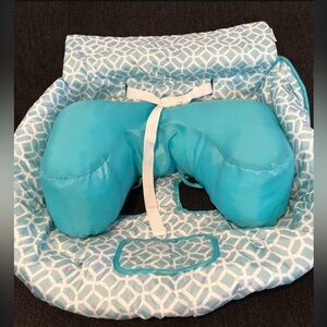 Summer Infant Bright Blue Baby Shopping Cart Cover w/Booster Pad